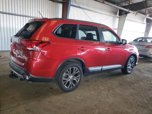  MITSUBISHI OUTLANDER 2016 Czerwony