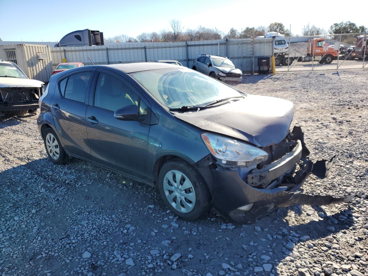 VIN JTDKDTB36E1570379 2014 TOYOTA PRIUS no.4