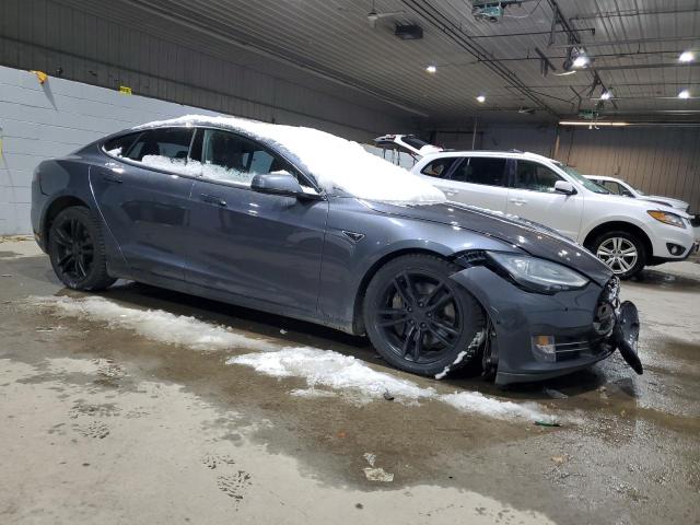 Хэтчбеки TESLA MODEL S 2015 Серый