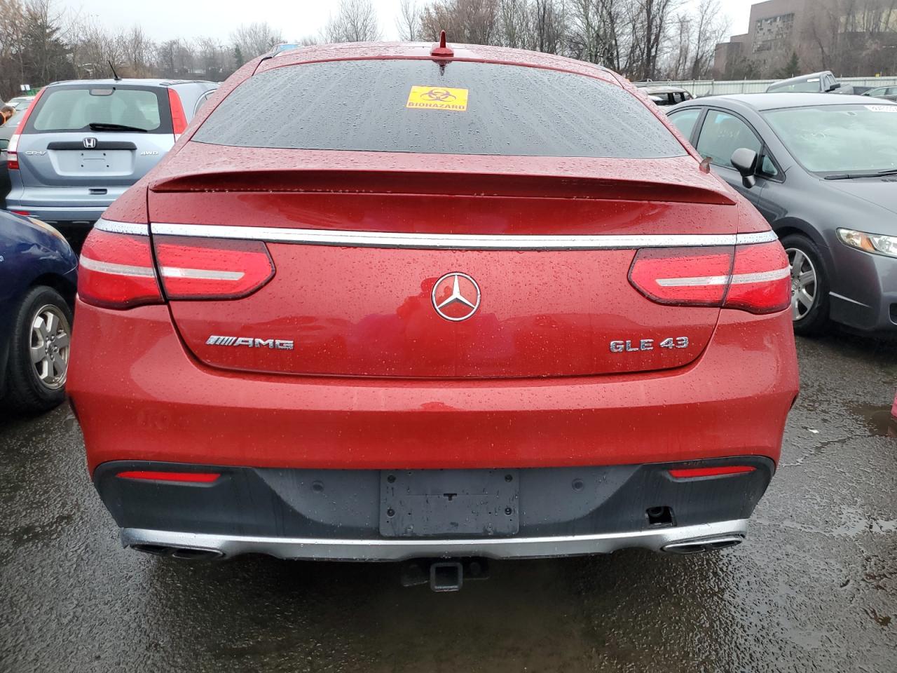 2018 Mercedes-Benz Gle Coupe 43 Amg VIN: 4JGED6EB8JA096328 Lot: 82892014