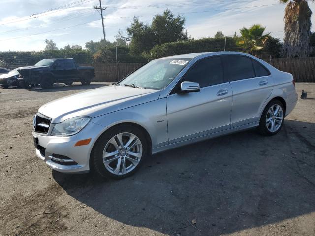  MERCEDES-BENZ C-CLASS 2012 Сріблястий