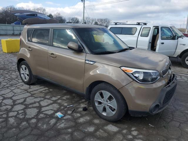  KIA SOUL 2016 tan