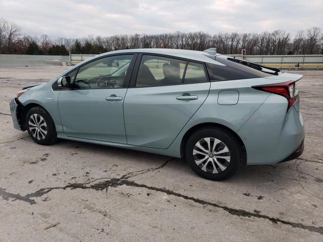  TOYOTA PRIUS 2019 Бирюзовый