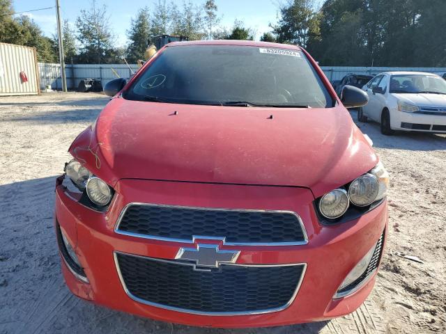  CHEVROLET SONIC 2014 Червоний