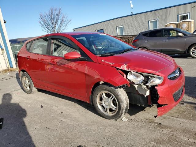  HYUNDAI ACCENT 2012 Red