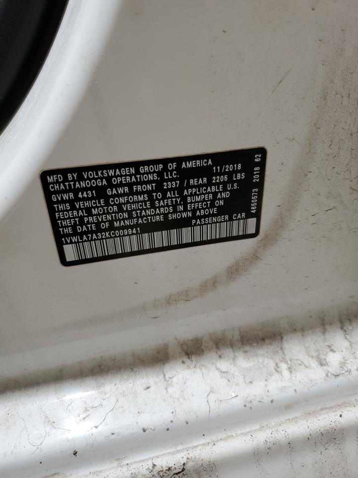 2019 Volkswagen Passat - Image 12