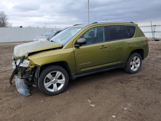 Паркетники JEEP COMPASS 2012 Зеленый