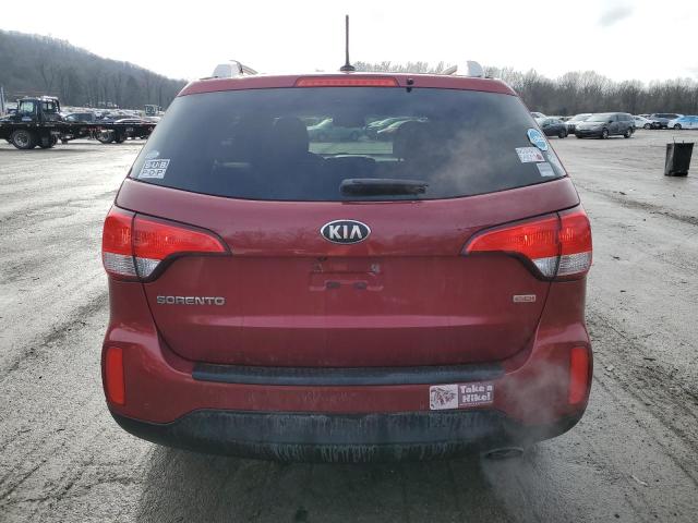  KIA SORENTO 2015 Czerwony