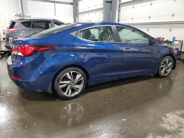  HYUNDAI ELANTRA 2016 Blue