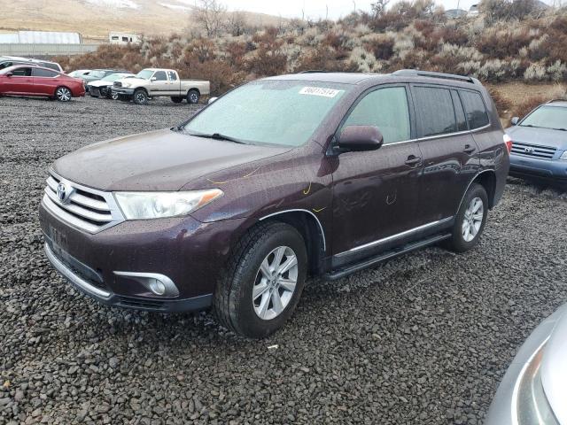  TOYOTA HIGHLANDER 2013 Бургунди