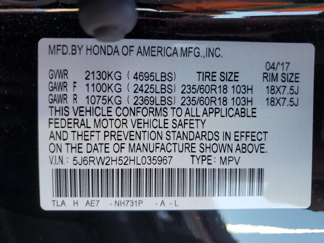 2017 Honda CR-V - Image 13