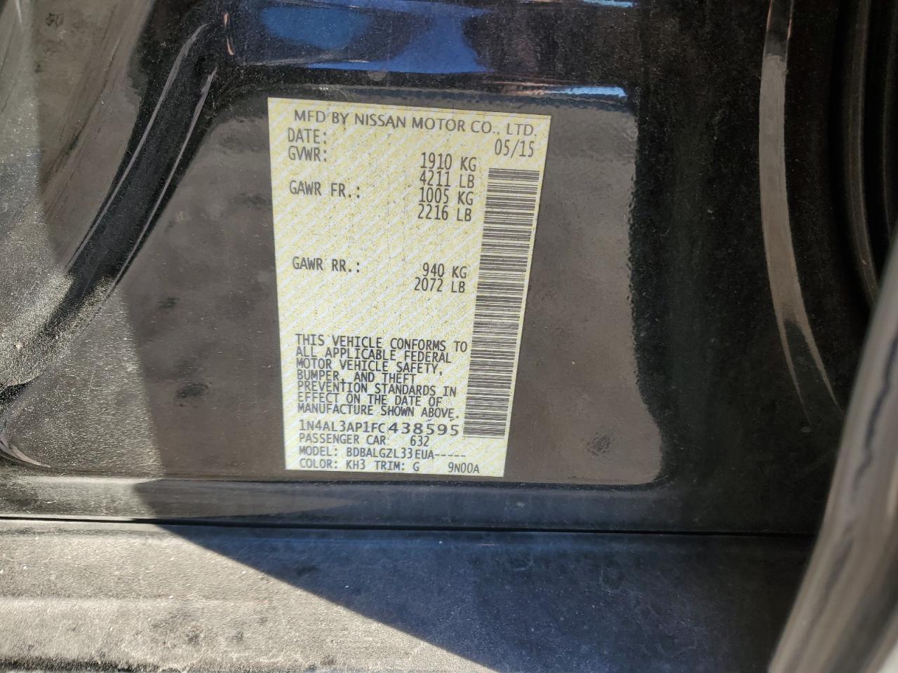 2015 Nissan Altima - Image 15