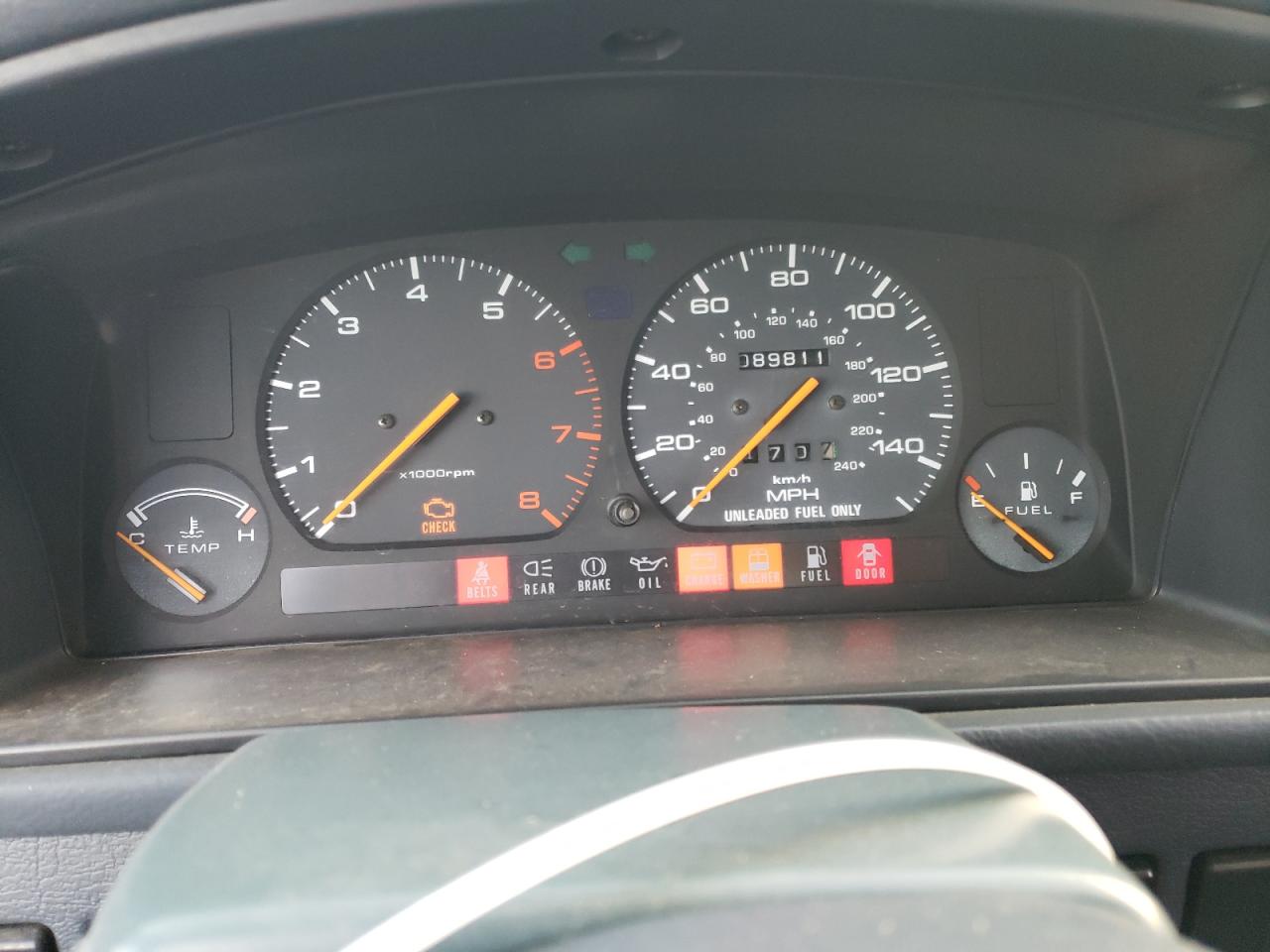 1992 Mazda 626 Dx VIN: 1YVGD22B7N5214355 Lot: 86899014