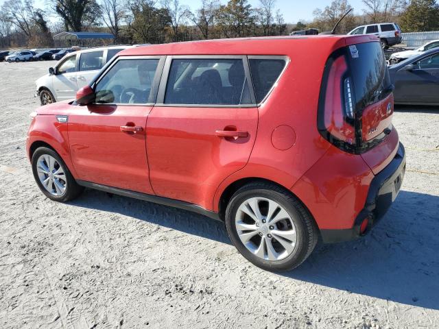  KIA SOUL 2016 Красный