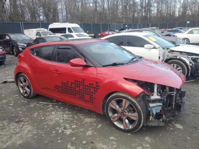  HYUNDAI VELOSTER 2017 Red