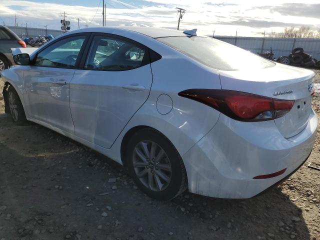  HYUNDAI ELANTRA 2016 White