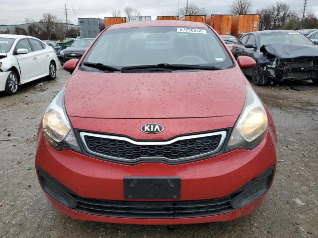  KIA RIO 2015 Красный