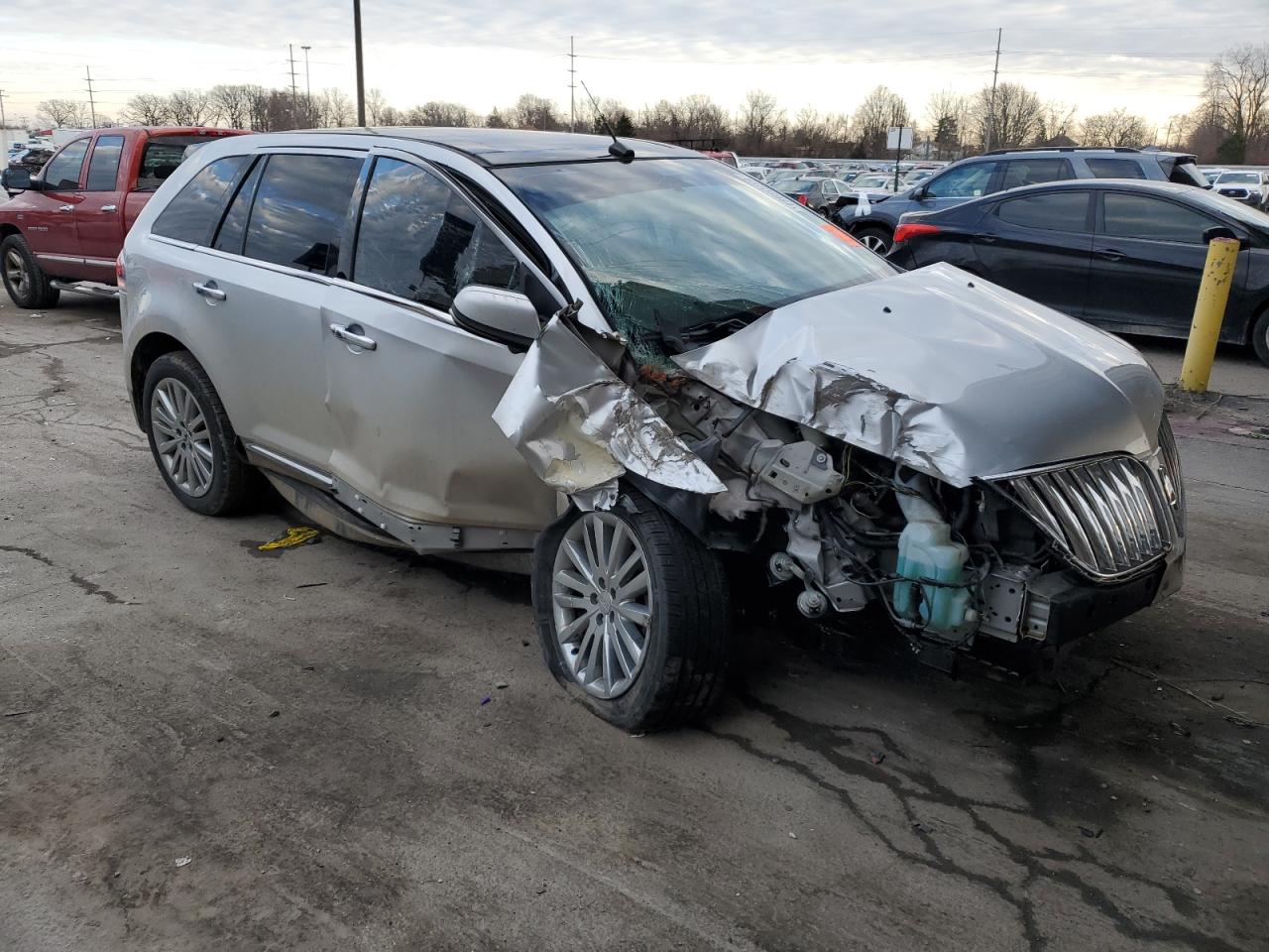 VIN 2LMDJ8JK0DBL07170 2013 LINCOLN MKX no.4