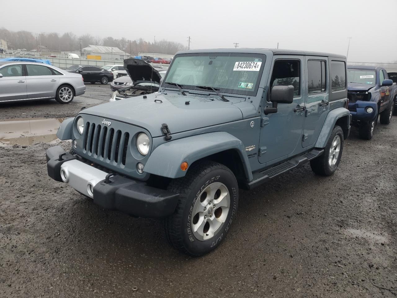 VIN 1C4BJWEG6EL324932 2014 JEEP WRANGLER no.1