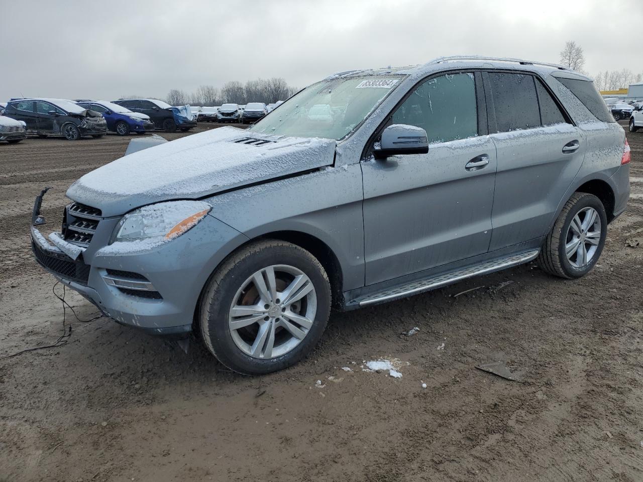 2014 Mercedes-Benz Ml 350 4Matic en Venta en Davison, MI - Front End