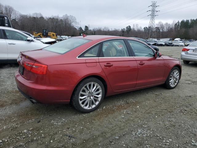  AUDI A6 2014 Czerwony