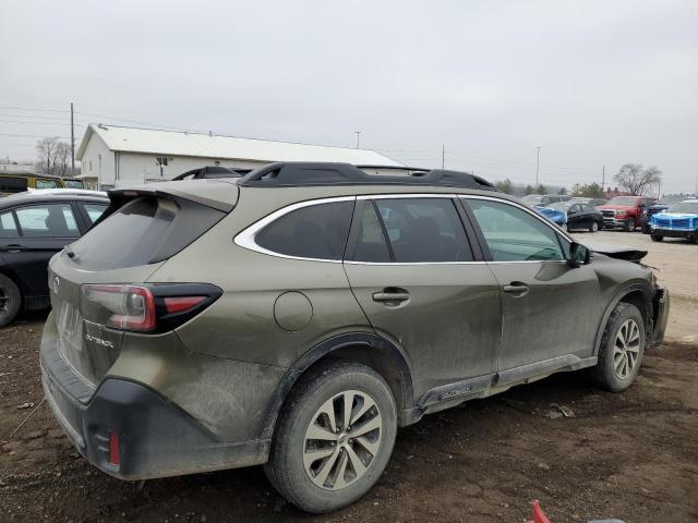  SUBARU OUTBACK 2022 Зеленый