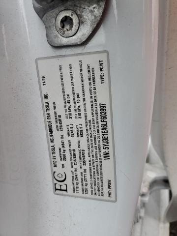 2020 TESLA MODEL 3   