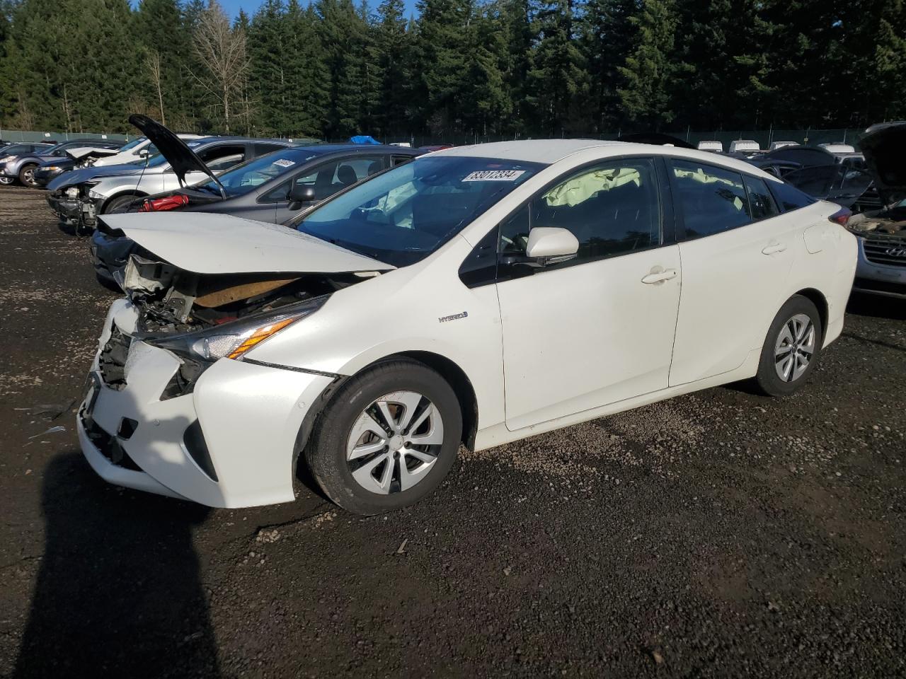 VIN JTDKBRFU5H3045074 2017 TOYOTA PRIUS no.1