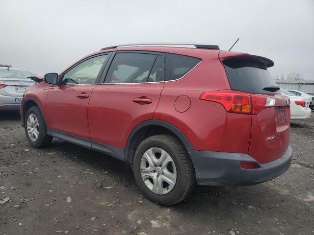  TOYOTA RAV4 2015 Красный