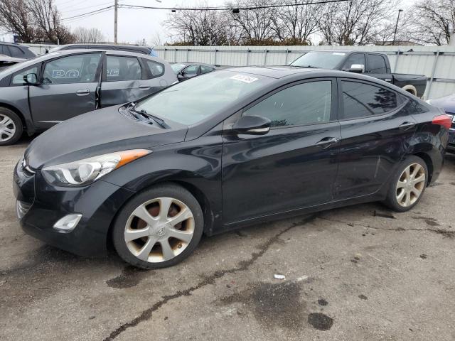  HYUNDAI ELANTRA 2012 Чорний