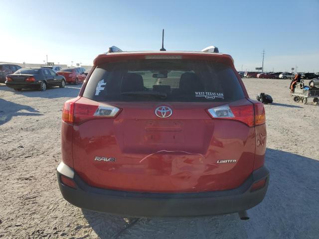  TOYOTA RAV4 2015 Красный