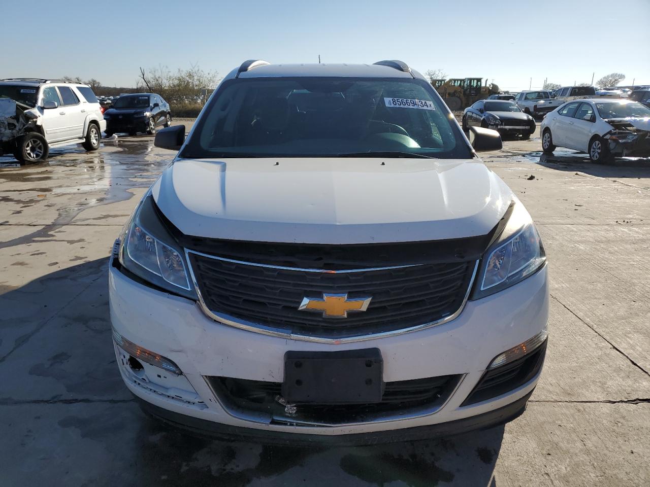 VIN 1GNKRFKDXFJ241043 2015 CHEVROLET TRAVERSE no.5