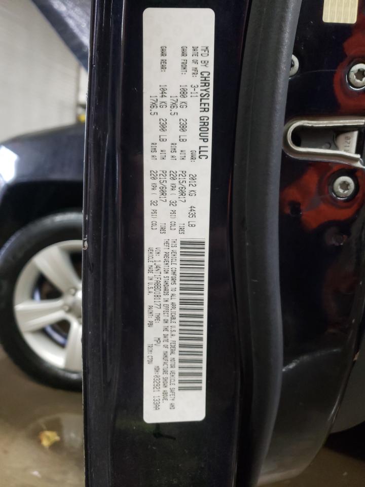 2011 Jeep Compass Sport VIN: 1J4NT1FA8BD181177 Lot: 85124634