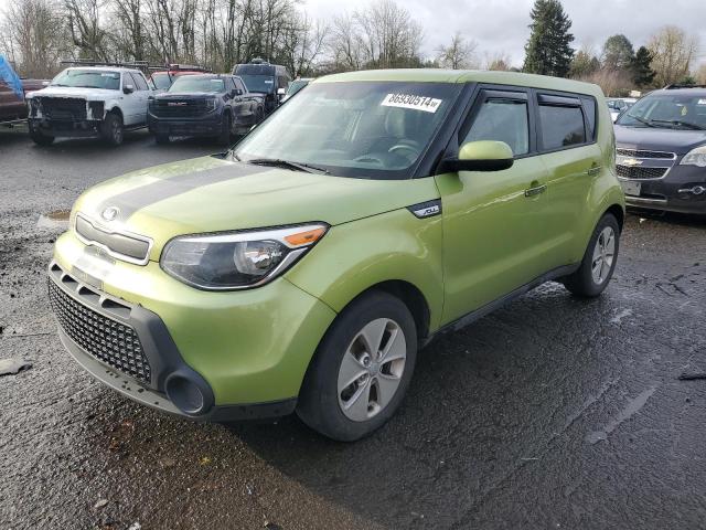  KIA SOUL 2015 Зелений