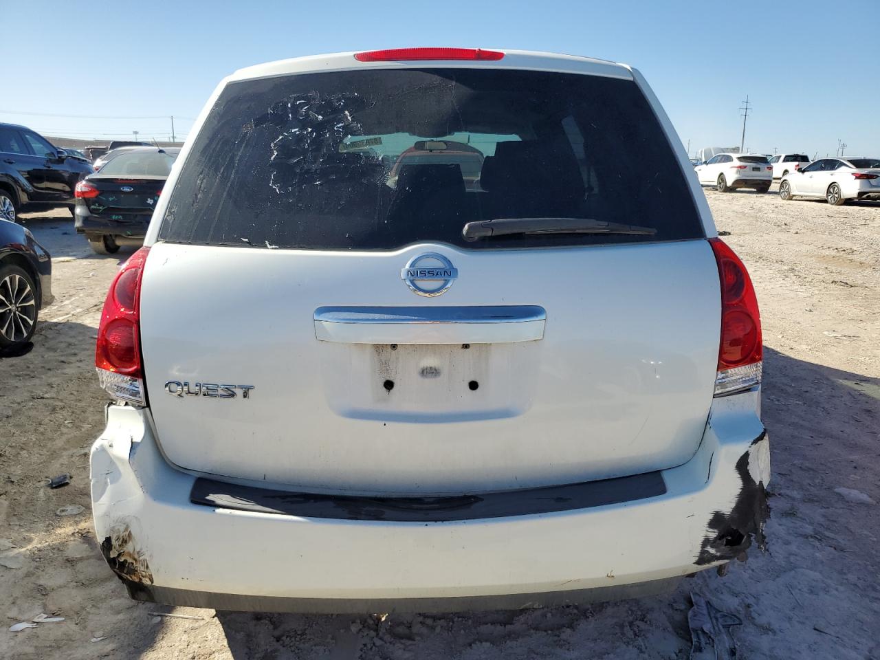 2007 Nissan Quest S VIN: 5N1BV28U47N105291 Lot: 87035904
