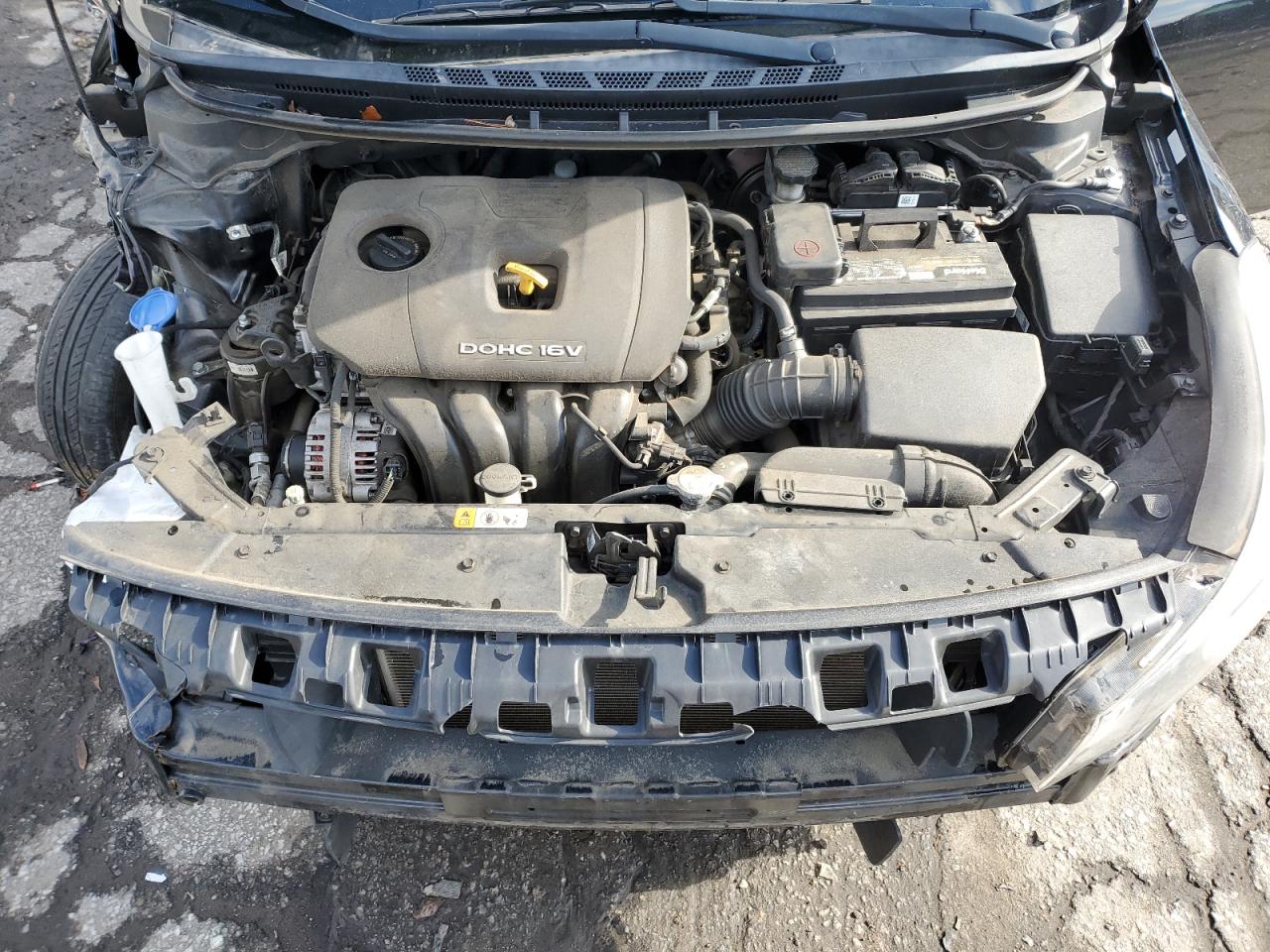 2017 Kia Forte Lx VIN: 3KPFK4A76HE115616 Lot: 83119054