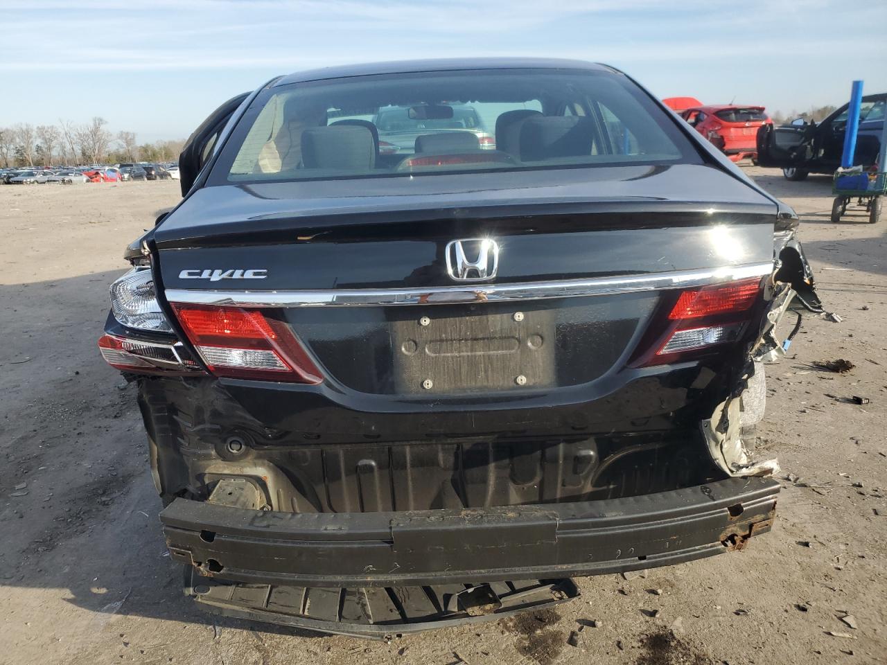 VIN 19XFB2F54FE225427 2015 HONDA CIVIC no.6