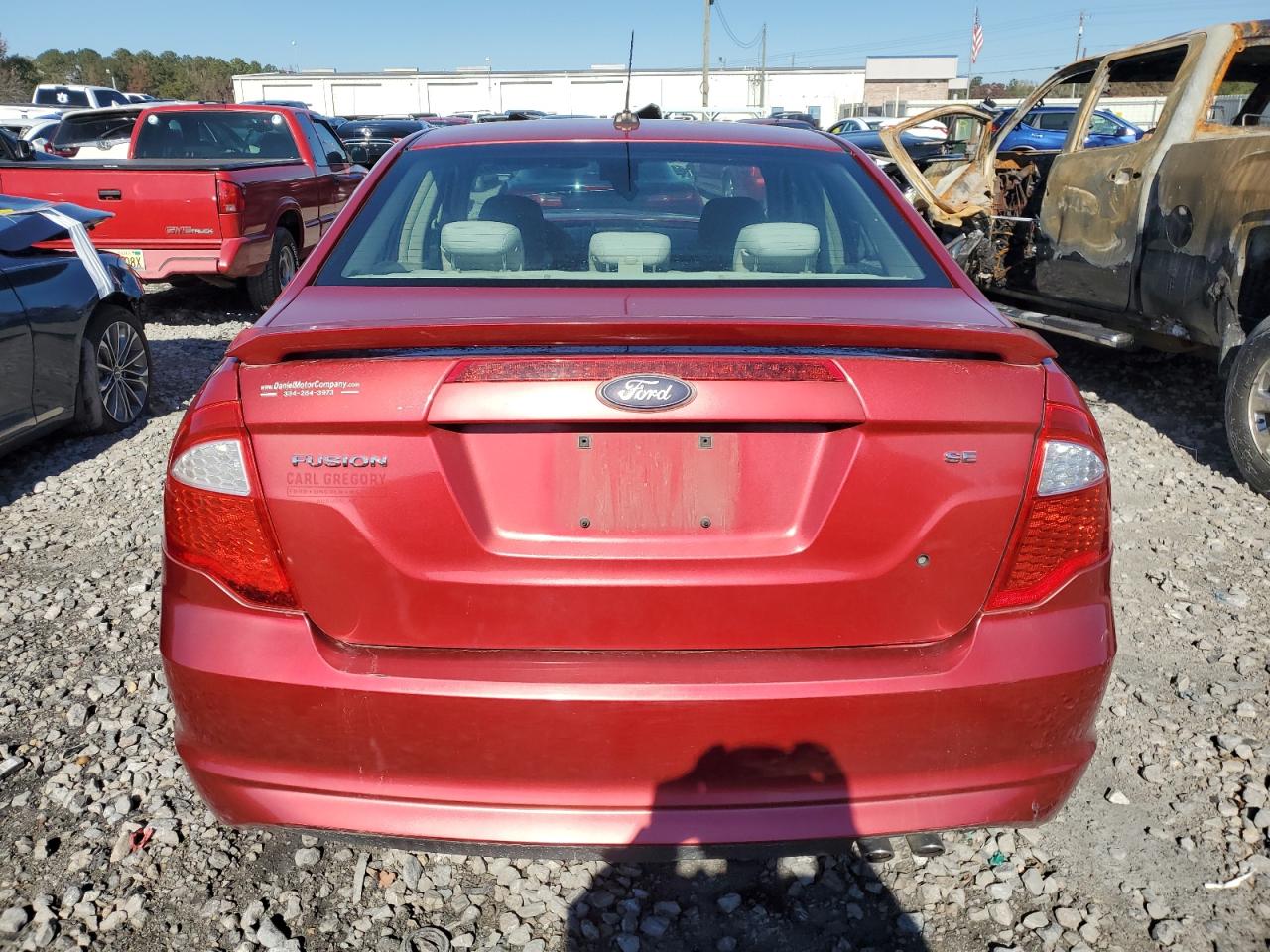 2010 Ford Fusion Se VIN: 3FAHP0HA0AR348822 Lot: 52969635