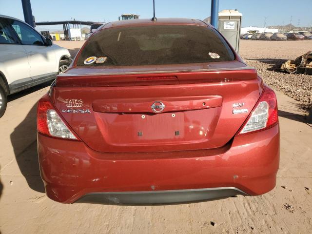  NISSAN VERSA 2018 Red