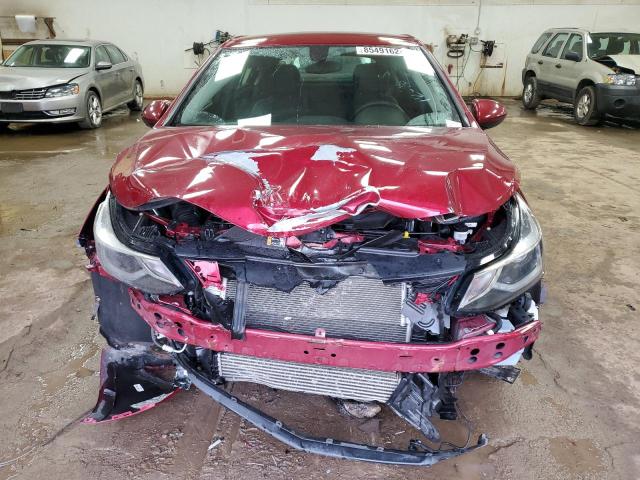  CHEVROLET CRUZE 2017 Красный