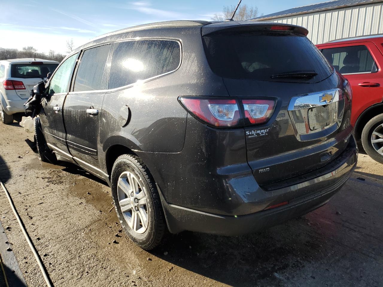 VIN 1GNKVHKD5EJ257351 2014 CHEVROLET TRAVERSE no.2