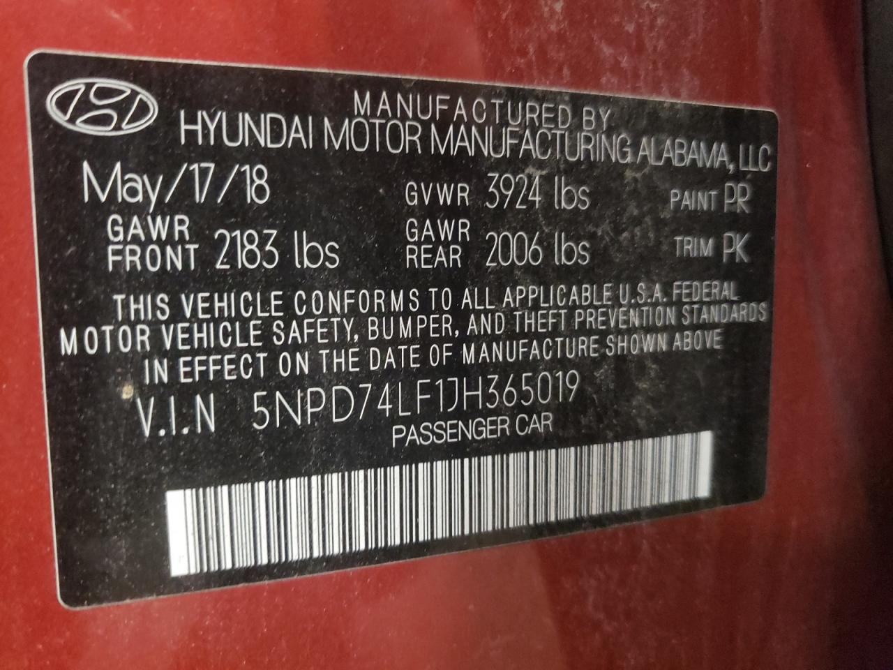 2018 Hyundai Elantra - Image 12