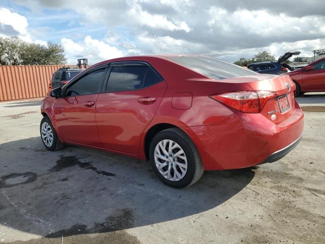  TOYOTA COROLLA 2018 Red