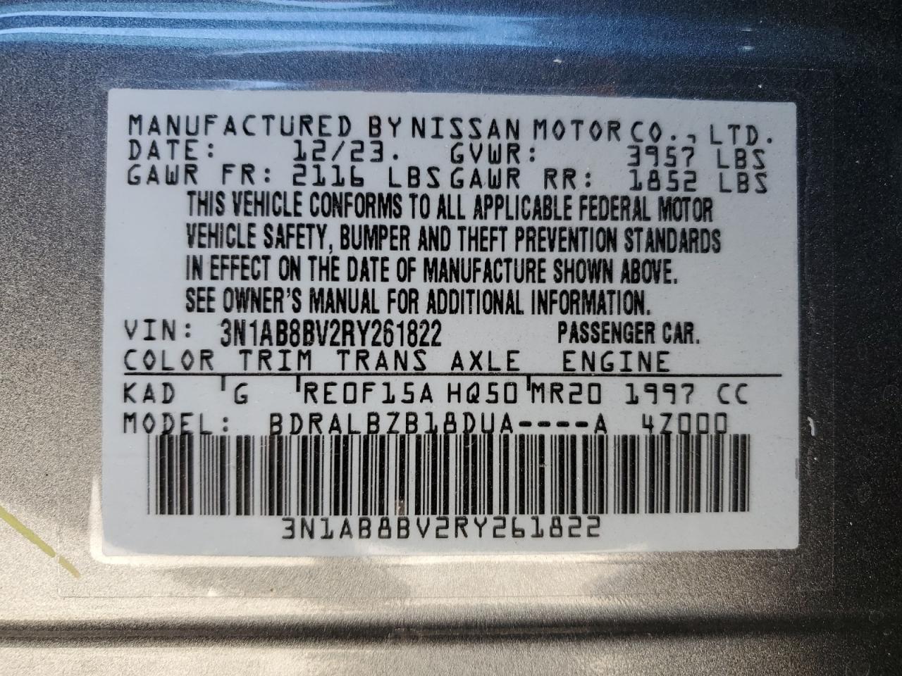 2024 Nissan Sentra - Image 15