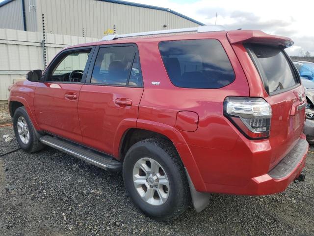  TOYOTA 4RUNNER 2015 Czerwony