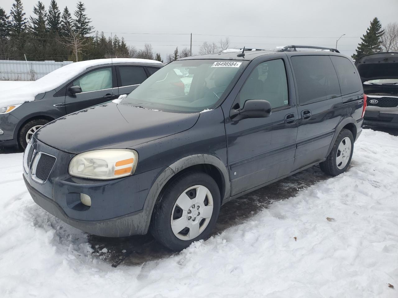 2009 Pontiac Montana Sv6 VIN: 1GMDU23169D106055 Lot: 86498584