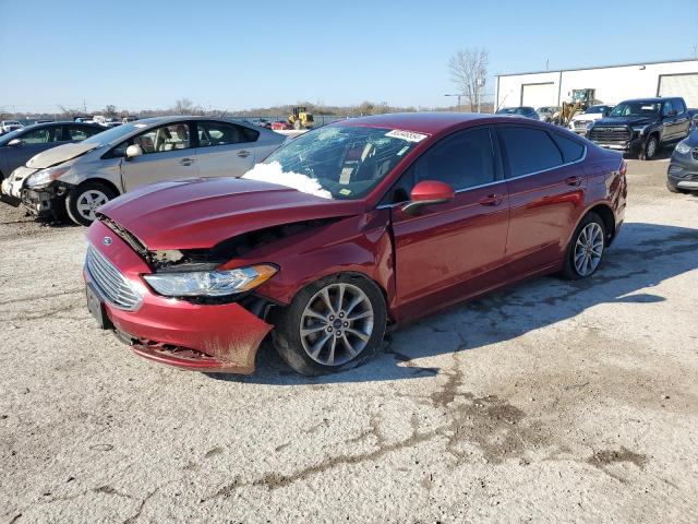  FORD FUSION 2017 Czerwony