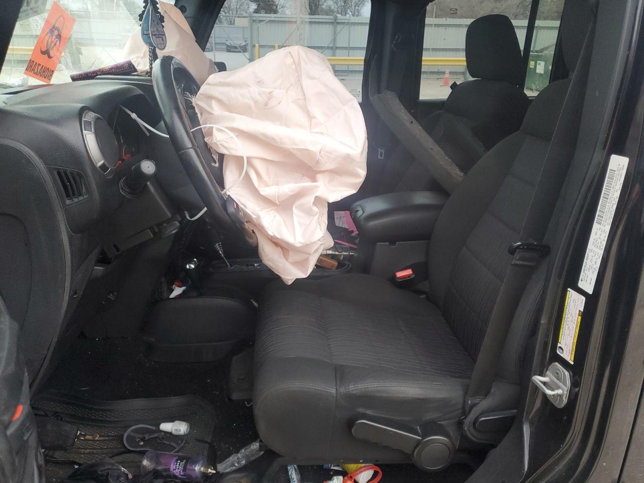 2012 Jeep Wrangler Unlimited Sport VIN: 1C4HJWDG5CL129462 Lot: 85749475