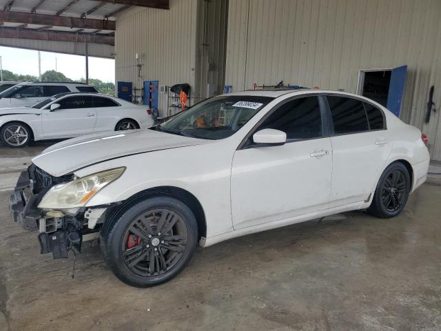  INFINITI G37 2013 White