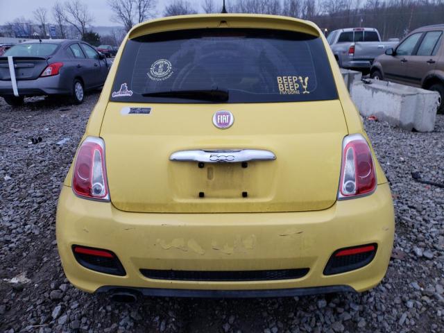  FIAT 500 2012 Żółty